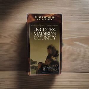 The Bridges of Madison County VHS 1995 Clint Eastwood Meryl Streep New Sealed